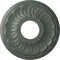 Ekena Millwork Blackthorn Medallion (Canopies up to 4 7/8"), 11 3/4"OD x 3 5/8"ID x 1"P, Cloud Burst Crackle CM11BLCBC - alternate 1